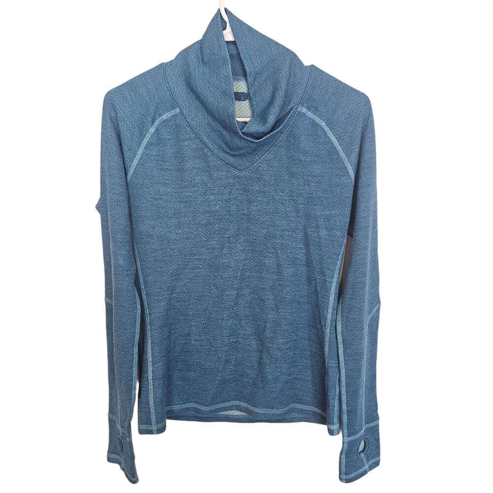 Prana Womens Wool Sweater Size L Base Layer Gorpcore Granola Girl Outdoor Trail